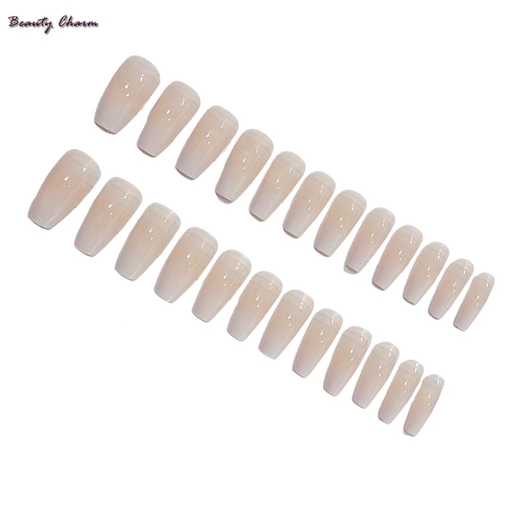 Bộ Móng Tay Giả Dài Hình Chữ Nhật
