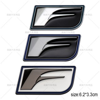 Fender fsport miếng dán logo bằng kim loại trang trí cửa xe hơi thể thao lexus