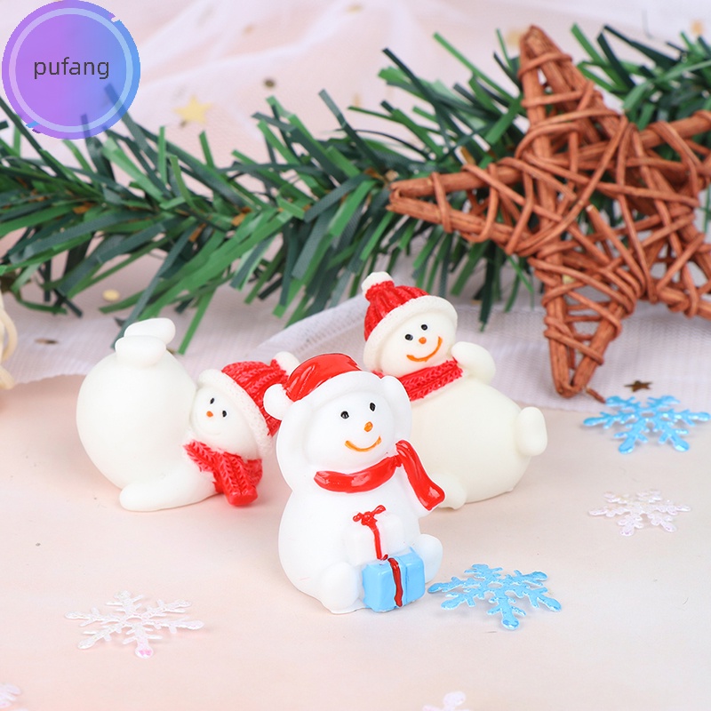 Mô Hình Ông Già Noel / Người Tuyết / Cây Thông Trang Trí Giáng Sinh