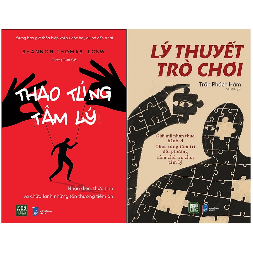 COMBO 2 Cuốn: Thao túng tâm lý - Lý thuyết trò chơi