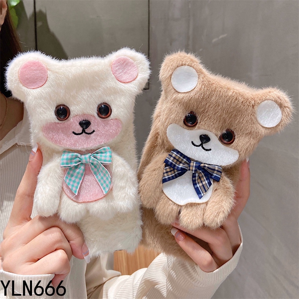 Vivo Ốp Điện Thoại Chống Sốc Hình Gấu Bông Cho Vivoy16 y20 y12s y76s y15s y15a y78 y51 y02 y02s y51 y53s y11 y17 y20i Y19S