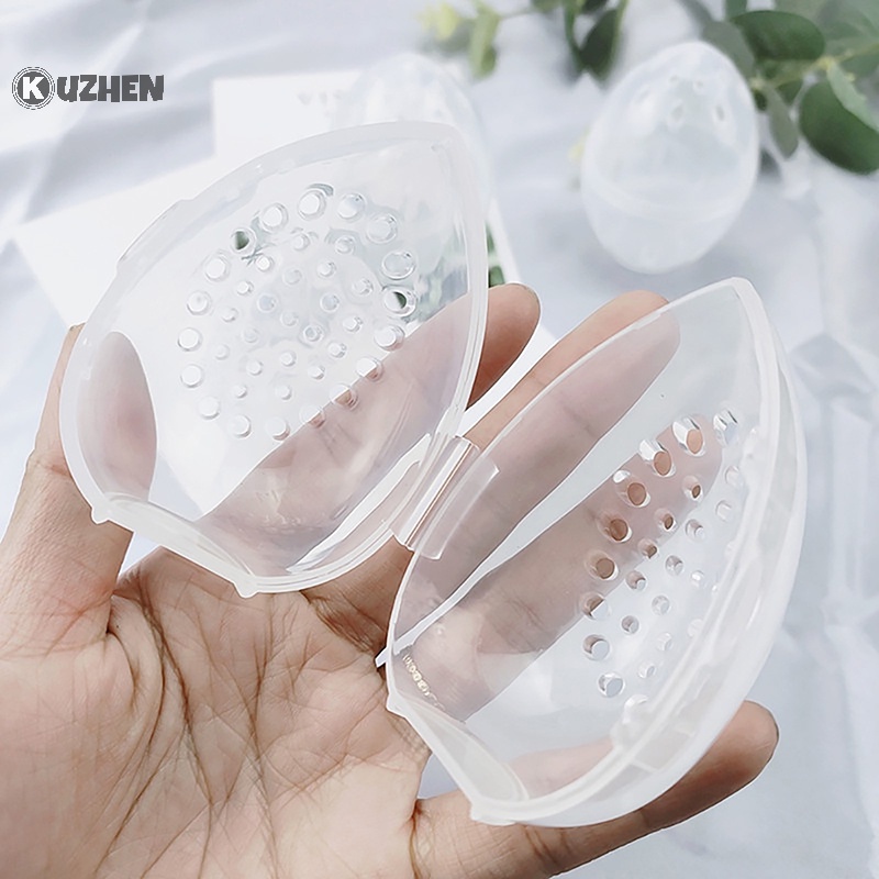 Giá Đỡ Bông Mút Trang Điểm Bằng Nhựa Thoáng Khí