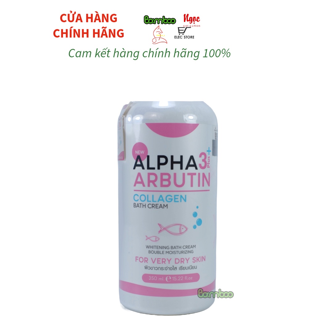 Sữa tắm Alpha arbutin 3+ Plus 350ml Thái Lan - Chăm sóc da hiệu quả