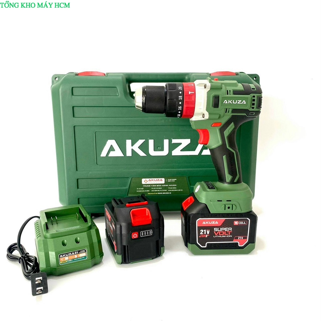 Máy Khoan Pin Akuza 21V AK K1 Pro tổng kho máy hcm