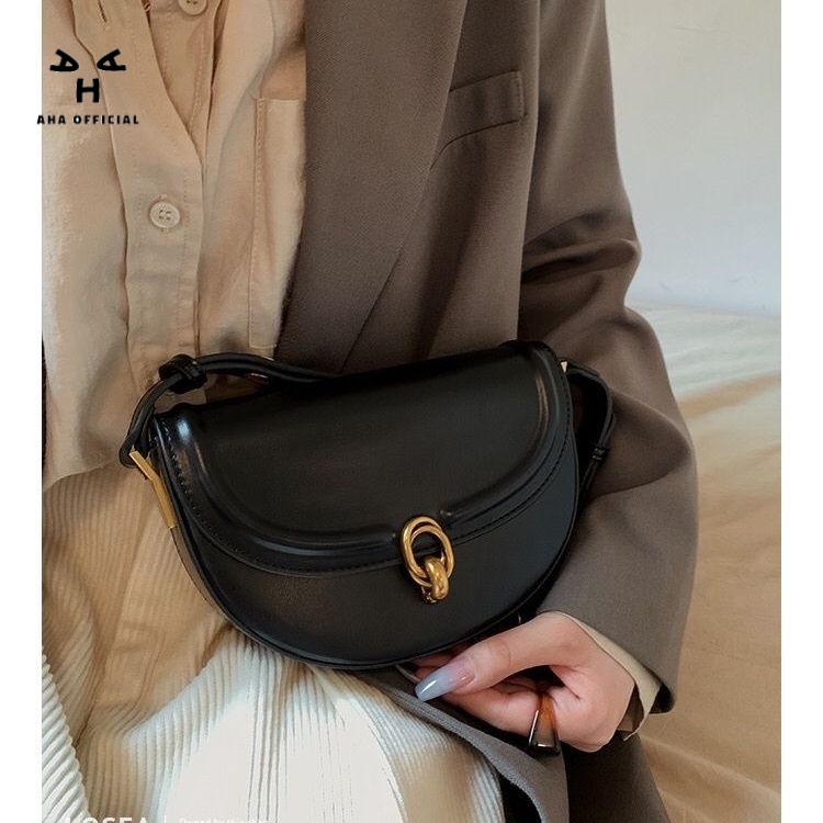 Aha Túi Xách Đeo Vai Kiểu Yên Ngựa Thời Trang Cao Cấp 2023