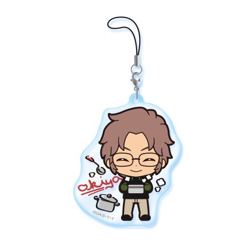 Dây treo điện thoại DETECTIVE CONAN ver TÊN  anime chibi mica trong acrylic xinh xắn