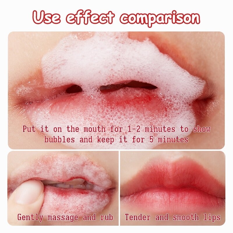 Mặt Nạ Môi Tẩy Tế Bào Chết Làm Sáng Màu Da Tiện Dụng