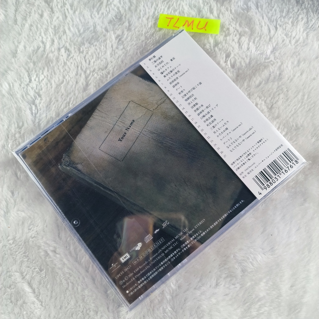 Radwimps Your Name CD Album Ảnh Hoạt Hình your name 2016 rock pop