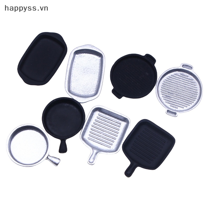 1 Bộ Khay Nướng Bánh Mini Tỉ Lệ 1: 12 Trang Trí Nhà Búp Bê vn