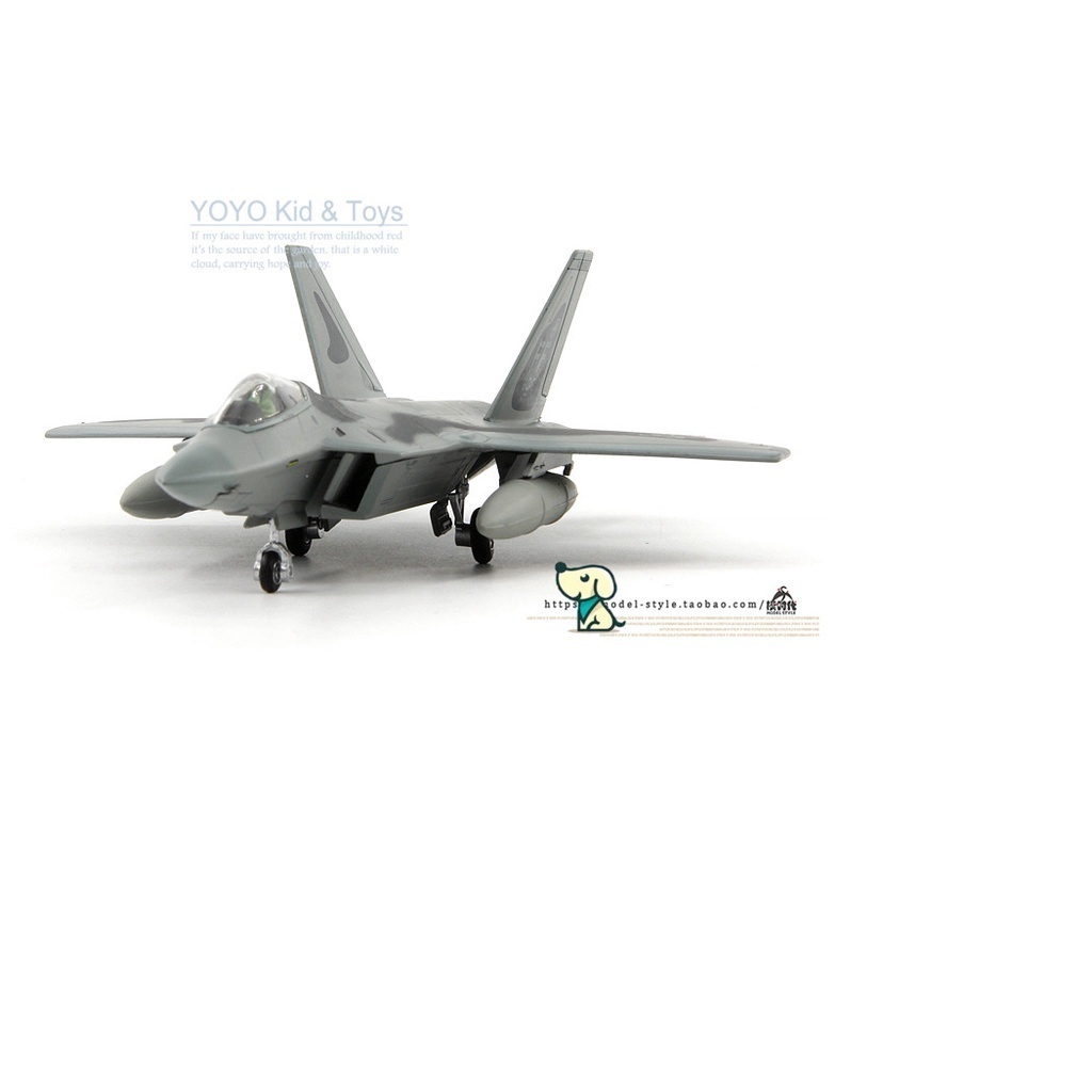 Mô Hình Máy Bay Chiến Đấu f-22a raptor fighter 03-4046 f22 Bằng Hợp Kim Tỉ Lệ 1 / 100 Đẹp Mắt