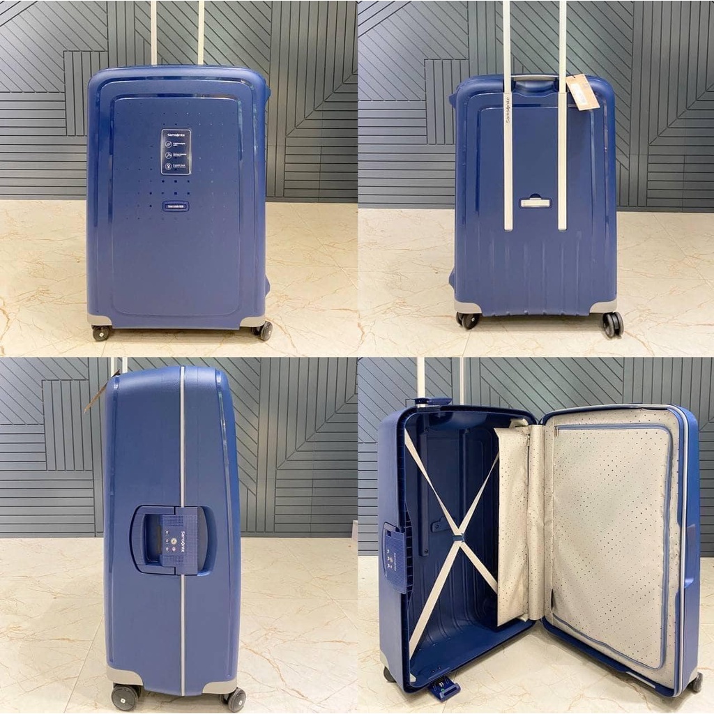 Set 2 Vali Samsonite S'CURE - Khoá ngoàm - Siêu nhẹ - Made in EU xịn sò - HANGDUC88