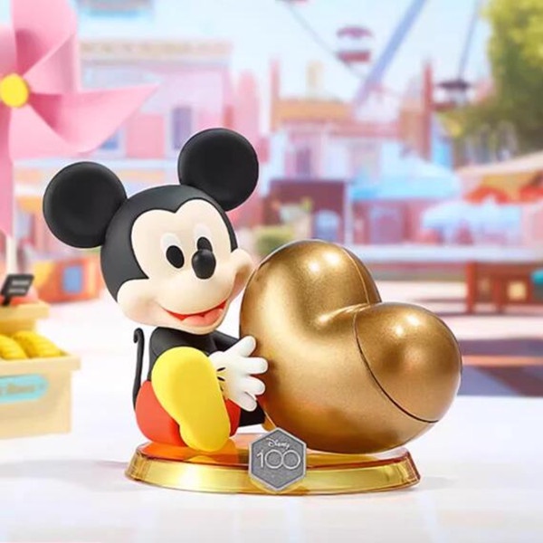 ★Đồ Chơi hgtoys Hg hgtoys hgtoys★ Mô Hình Xe Tăng miniso disney Kỉ Niệm 100 Năm Trang Trí