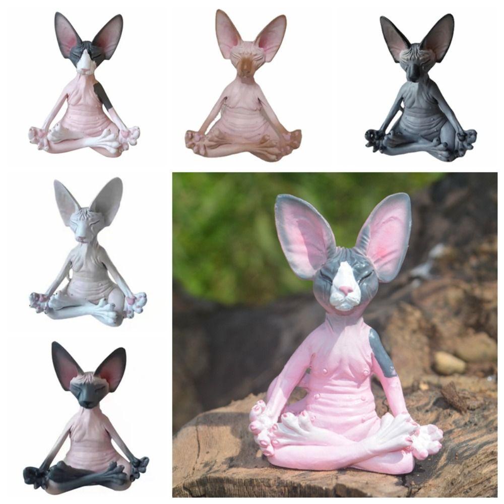 Mmluck Mô Hình Chú Mèo May Mắn / Cá Heo / Cá Heo Mô Phỏng diy Trang Trí Tiểu Cảnh yoga