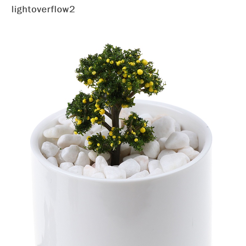 1 Đồ trang trí Cây Trái Cây mini Bằng Nhựa resin Trang Trí Sân Vườn