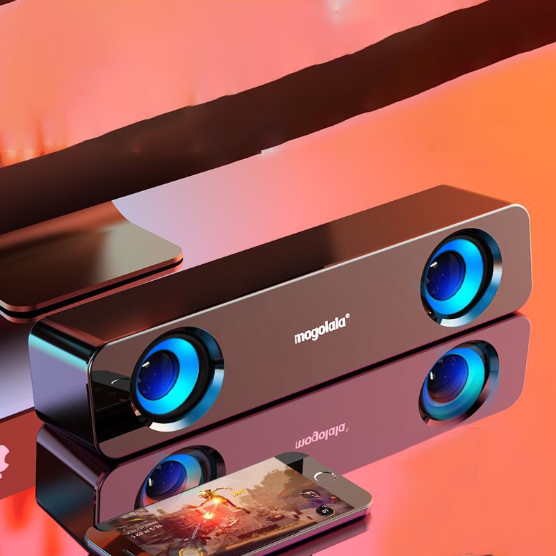 JIASHI Máy Tính Âm Thanh Trang Chủ Laptop Loa Bass Kết Nối Có Dây Usb