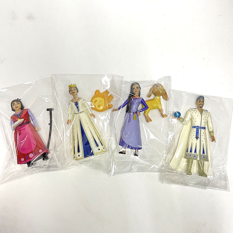 Ere1 Bộ 6 Mô Hình Búp Bê amaya Phim Hoạt Hình disney the wish action Làm Quà Tặng Cho Bé