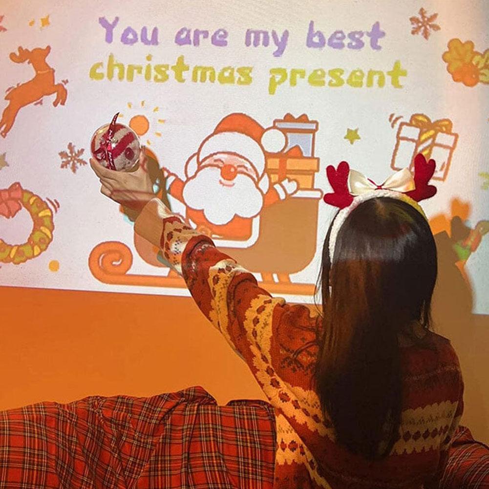 Đèn Chiếu q7b5 Dùng Làm Quà Tặng Giáng Sinh