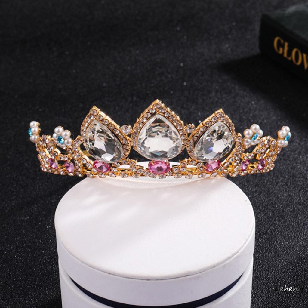 Vương Miện Cài Tóc handmade Chống Trượt Trọng Lượng Nhẹ Dành Cho Trẻ Em