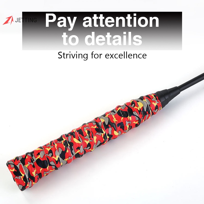 Jetting Băng Quấn Tay Cầm Vợt Cầu Lông / tennis / Cần Câu Cá Bằng Cao Su Thấm Hút Mồ Hô