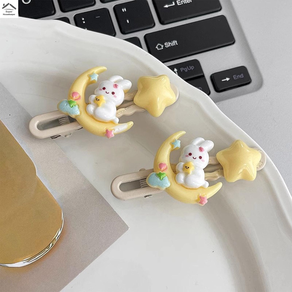 Dễ Thương Set 2 Kẹp Tóc Hình Thú Đáng Yêu