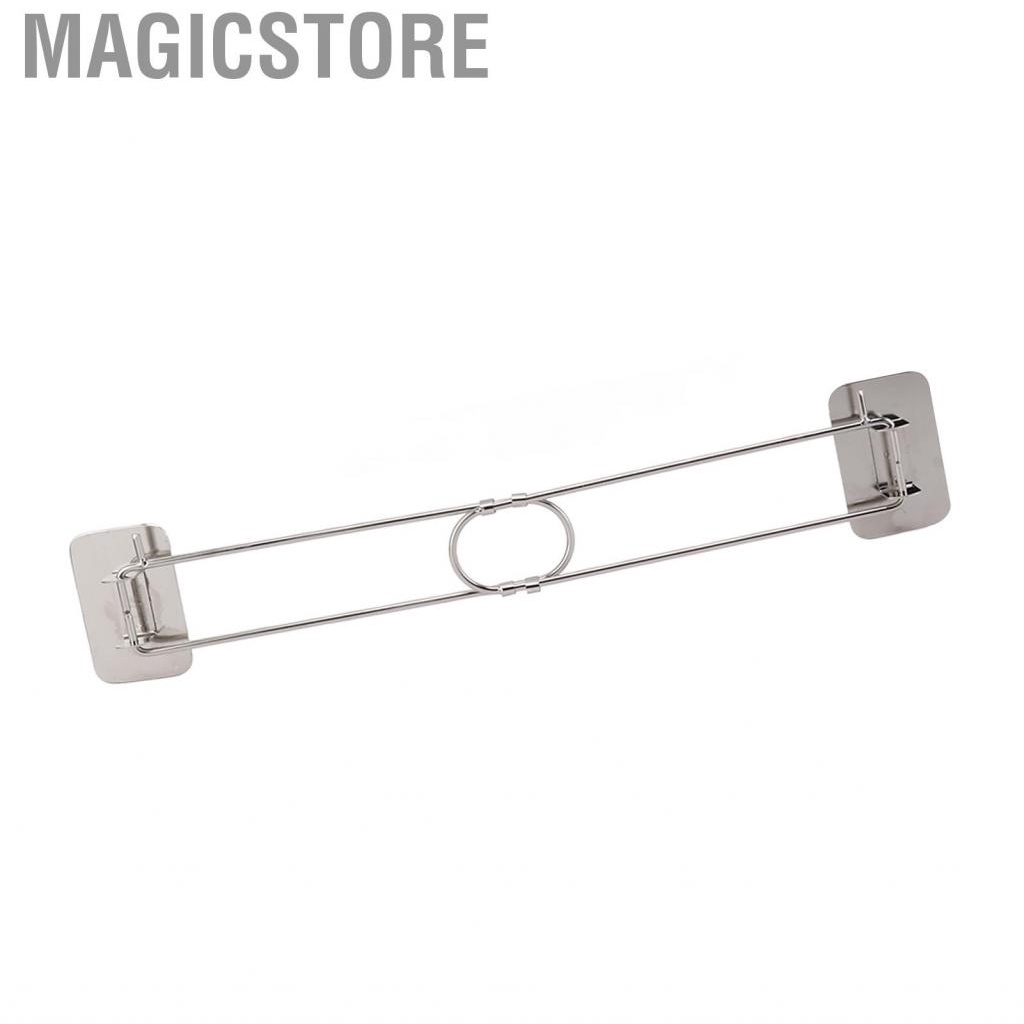 Magicstore RV Corner Storage Bar Stainless Steel Adjustable Rod W/Hook US