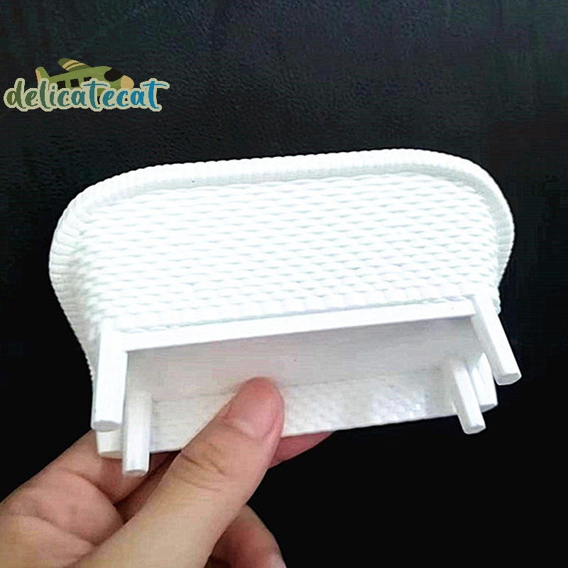 Bộ 2 Búp Bê Mây Nhỏ Màu Trắng Trang Trí Bàn Ghế sofa Phòng Khách Nội Thất