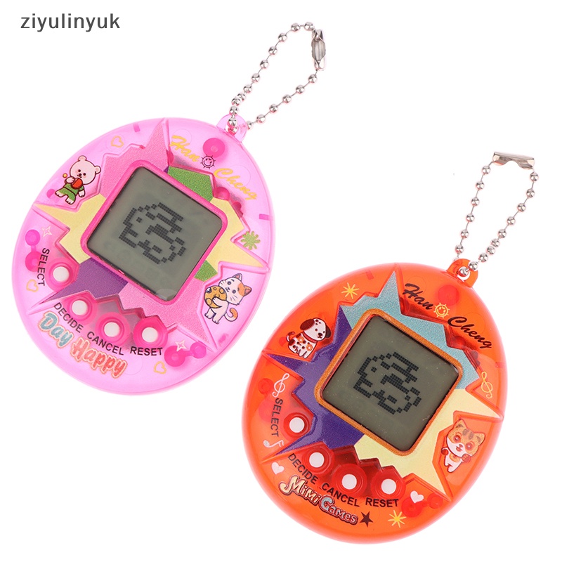 Ziyulinyuk Đồ Chơi Máy Nuôi Thú Ảo tamagotchi Thời Trang 90s Vui Nhộn