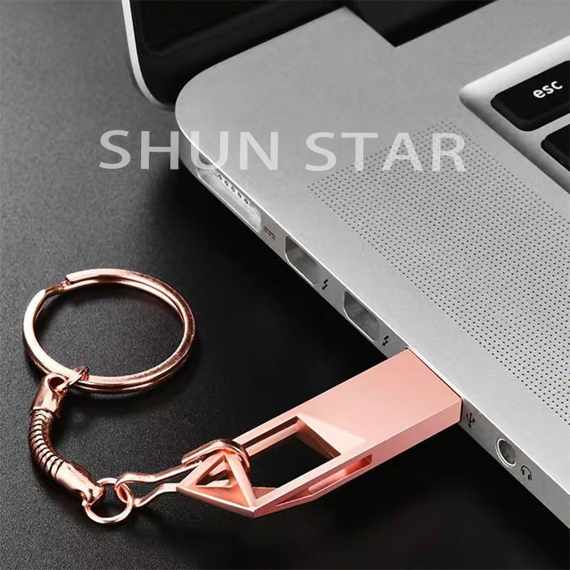 Usb 2.0 4gb / 8gb / 16gb / 32gb / 128gb / 1 / 2tb Tốc Độ Cao Bằng Kim Loại