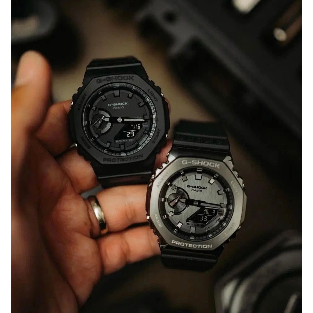 Đồng hồ thể thao nam nữ G-Shock GM - 2100-1A Full phụ kiện