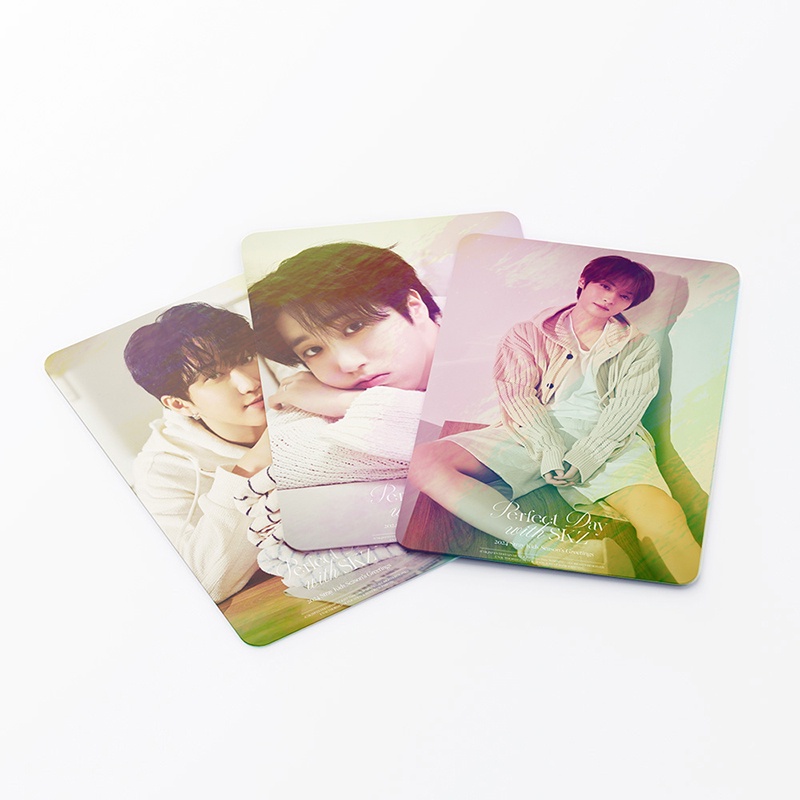 Dyh Hộp 55 Tấm Ảnh lomo card Nhóm Nhạc kpop stray day