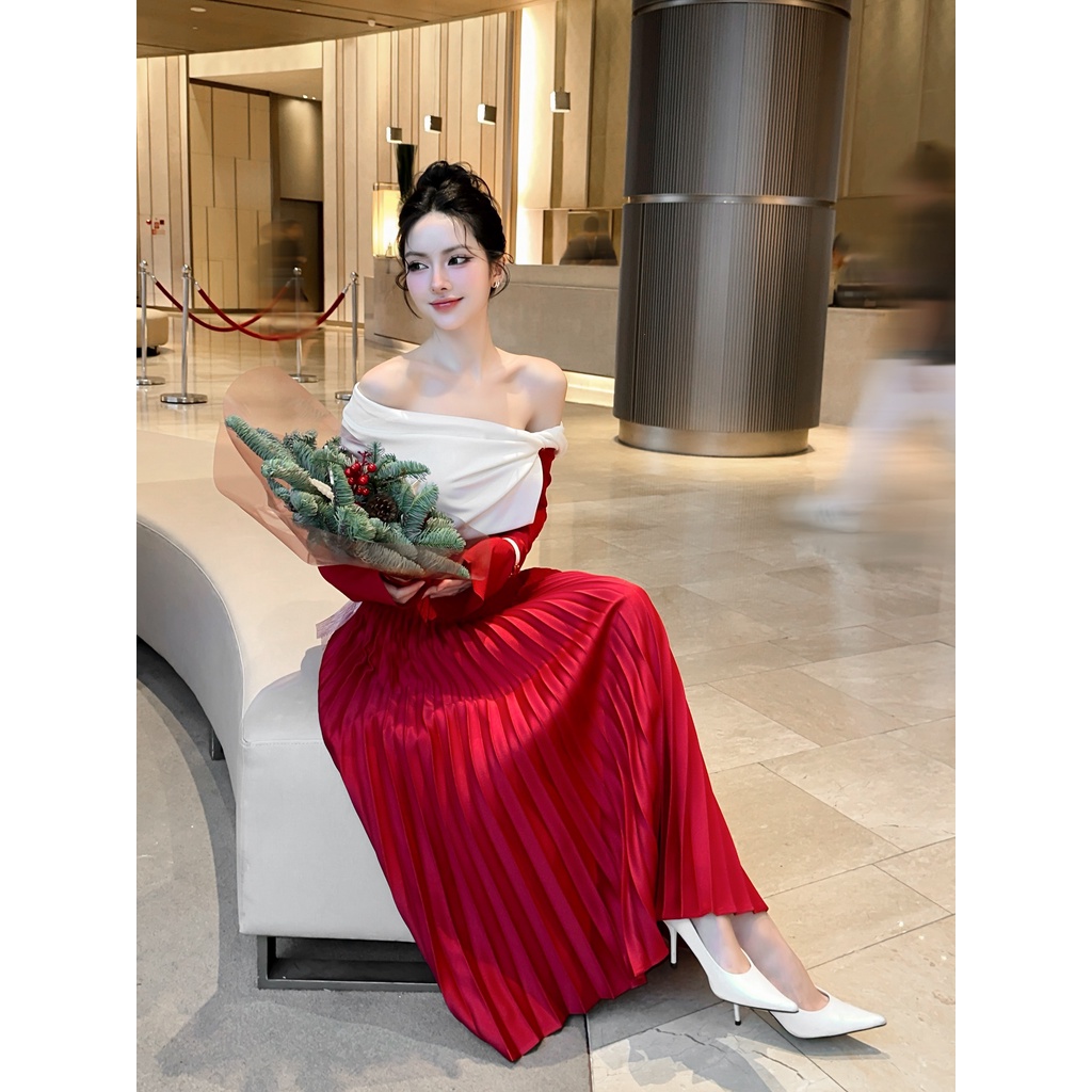 SÉT ÁO + CHÂN VÁY DẬP LY - J05331