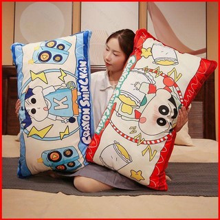 Gối ôm dài mềm mại tháo rời được in hình cậu bé bút chì shin cậu bé bút chì đáng yêu