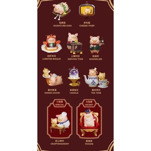 ★Đồ Chơi hgtoys hgtoys★  [Toy Zeroplus lulu pig five-star Hộp Bí Ẩn Trang Trí Nhà Hàng