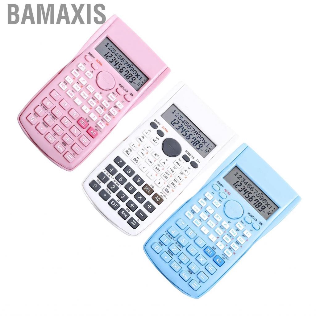 Bamaxis Scientific Calculator  Large Display Multifunction for Examination Student