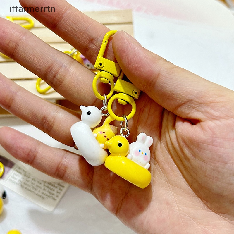 Iff Móc Khóa Hình Chú Vịt Vàng sanrio melody cinnamoroll pochacco Hoạt Hình Thời Trang