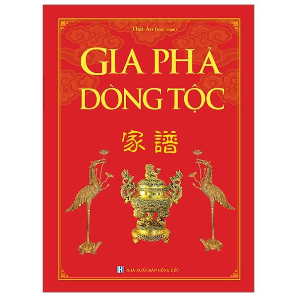Sách Gia Phả Dòng Tộc - Bìa Cứng