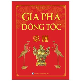 Sách gia phả dòng tộc - bìa cứng