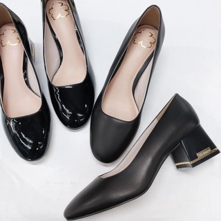 [Có sẵn] [Rẻ vô địch] [Giá hủy diệt] [Ảnh thật] Giày TED BAKER mũi tròn, gót trụ 3cm