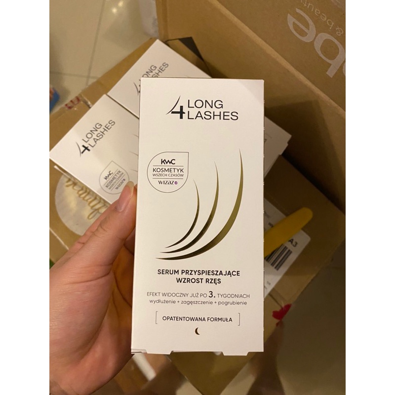 Serum dưỡng dài mi Long4lashes Oceanic Ba Lan