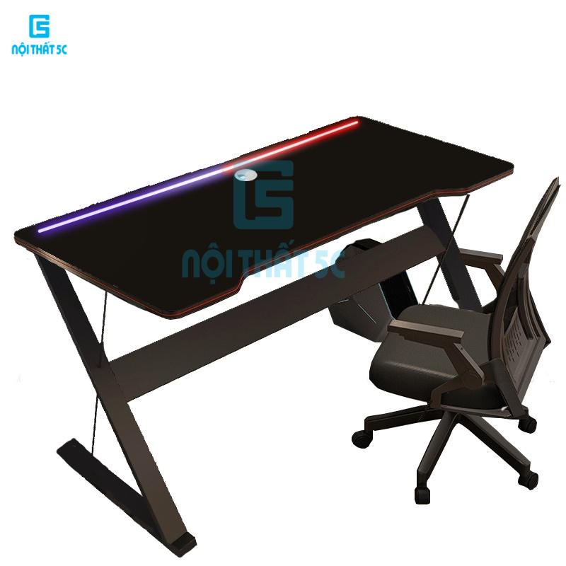 NEW Bàn làm việc chữ U K Z kích thước 1m, 1.2m láp ráp chân sắt  2x4cm sơn tĩnh điện mặt gỗ mdf giá xưởng