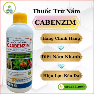 Trừ nấm carbenzim 500fl 100% cabendazim siêu chuẩn sài gòn .