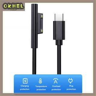 Dây Cáp Sạc Nhanh usb c pd Cho microsoft surface pro 7 6 5 4