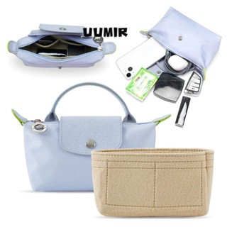 UUMIR LONGCHAMP Túi Nỉ mini Nhiều Ngăn Đựng Đồ Du Lịch Tiện Lợi