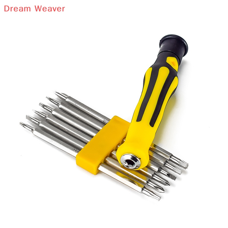 [Mã CLS2404A giảm 30k đơn 150k] [dream Weaver] Set 7 Tua Vít Từ Tính An Toàn Hình Dạng Đặc Biệt Chống Xoắn Ốc Đầu Phẳng