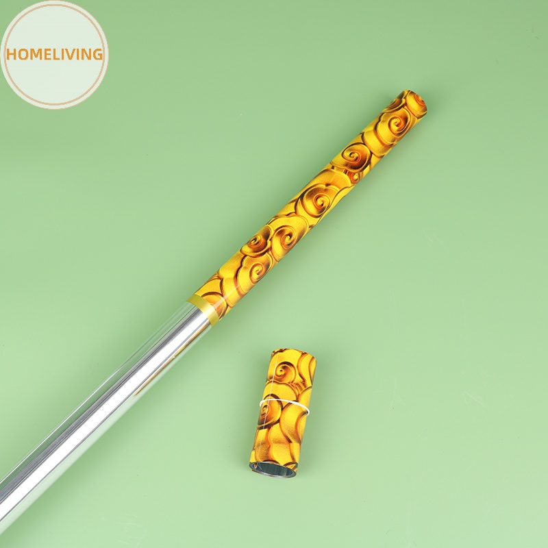 Homeliving Gậy Ma Thuật Bằng Nhựa Màu Vàng Kim Thu Gọn 100cm Hóa Trang halloween vn