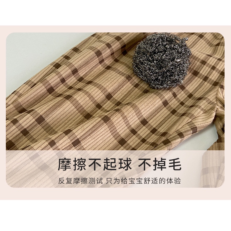 Quần Dài Thể Thao Vải Lông Cừu 70-150cm Phong Cách Hàn Quốc Thời Trang Thu Đông Cho Bé