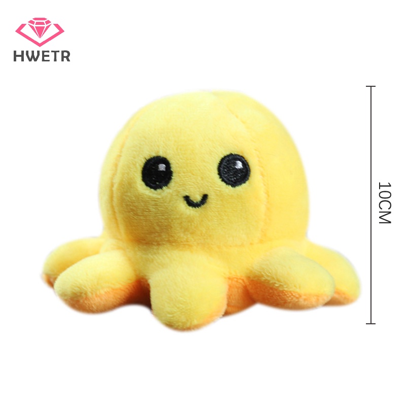 Móc Khóa Hình Bạch Tuộc Nhồi Bông Nhiều Màu Dễ Thương Mới