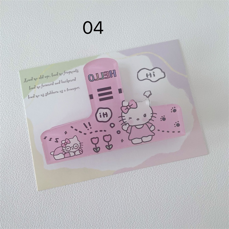 Hoạt Hình Kẹp Sổ Tay Hình sanrio kuromi melody cinnamoroll Đa Năng Sắp Xếp Gọn Gàng Cho Học Sinh