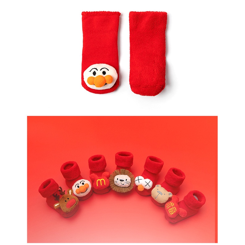 Joyncleon Vớ Dày Giữ Ấm Họa Tiết Giáng Sinh Dễ Thương Cho Bé