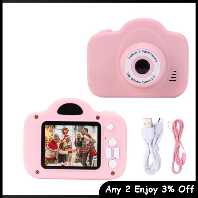 Máy Ảnh Kỹ Thuật Số zevaret 20 million pixels 2 inch hd ips Họa Tiết Hoạt Hình Dễ Thương Cho Bé